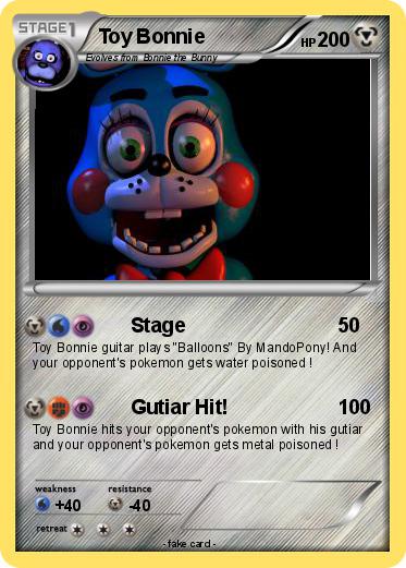 Pokemon Toy Bonnie