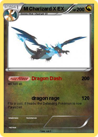 Pokemon M Charizard X EX
