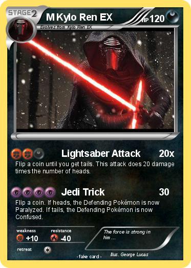 Pokemon M Kylo Ren EX