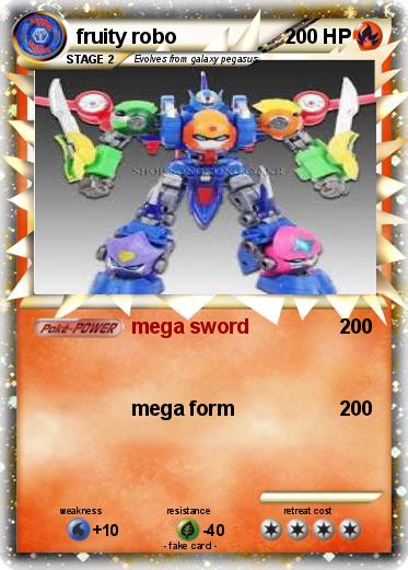 Pokemon fruity robo