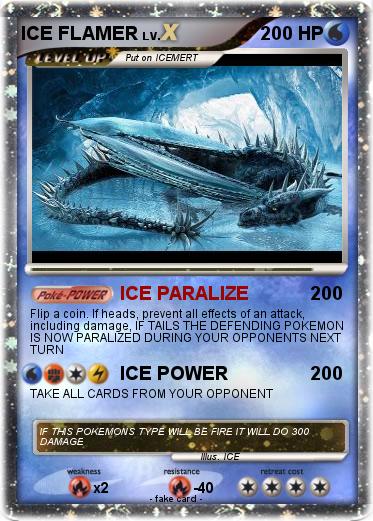 Pokemon ICE FLAMER