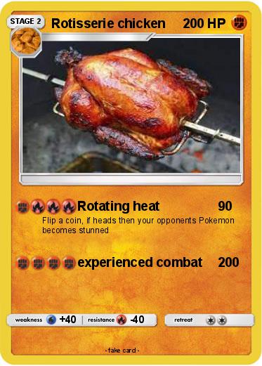 Pokemon Rotisserie chicken