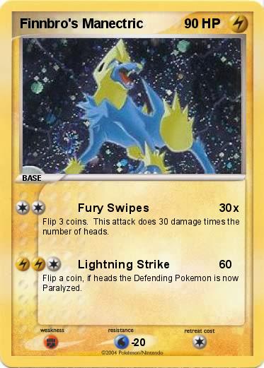 Pokemon Finnbro's Manectric