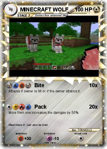 Pokemon MINECRAFT WOLF