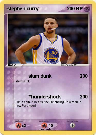 Pokemon stephen curry