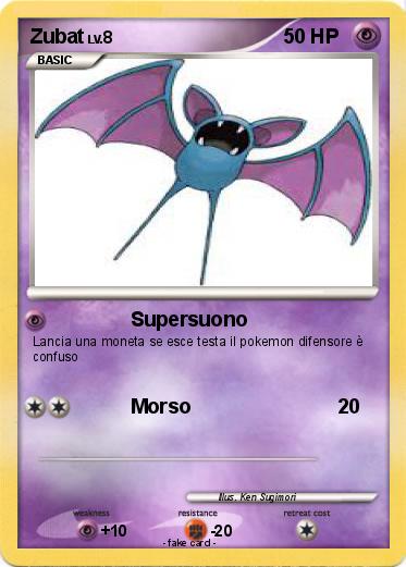 Pokemon Zubat