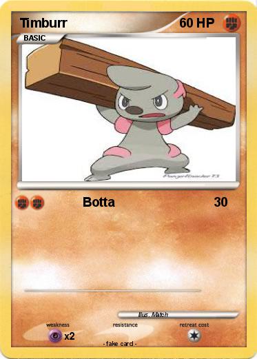 Pokemon Timburr
