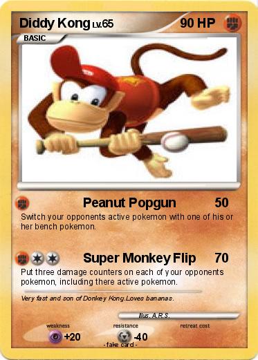 Pokemon Diddy Kong