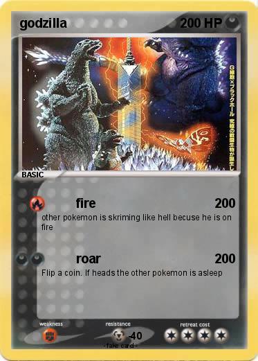 Pokemon godzilla