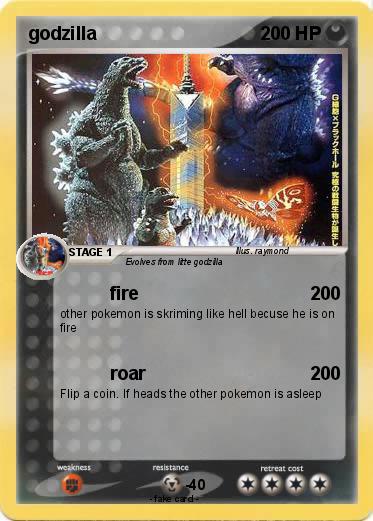 Pokemon godzilla