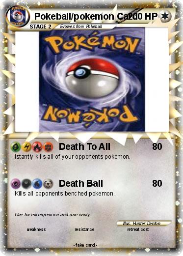 Pokemon Pokeball/pokemon Card