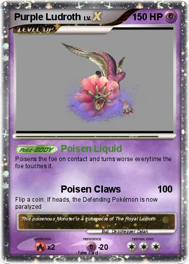 Pokemon Purple Ludroth