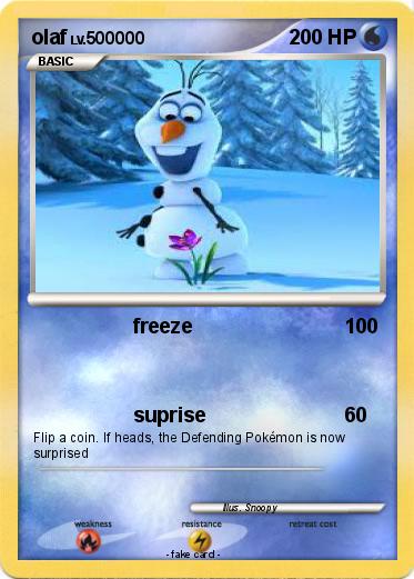 Pokemon olaf