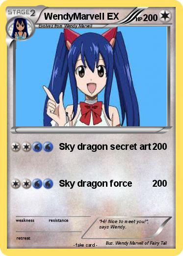 Pokemon WendyMarvell EX