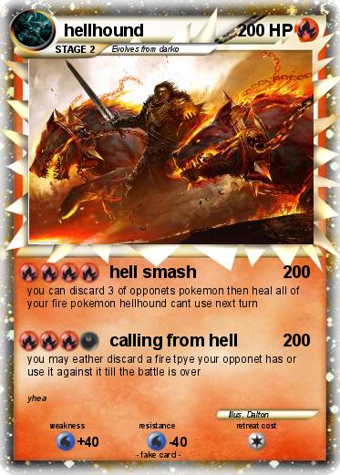 Pokemon hellhound