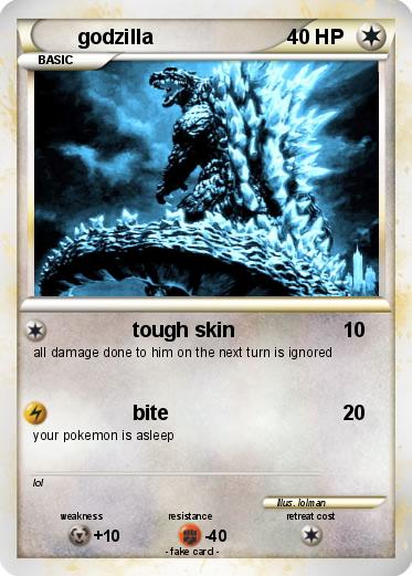 Pokemon godzilla