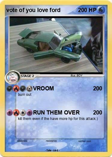 Pokemon vote of you love ford