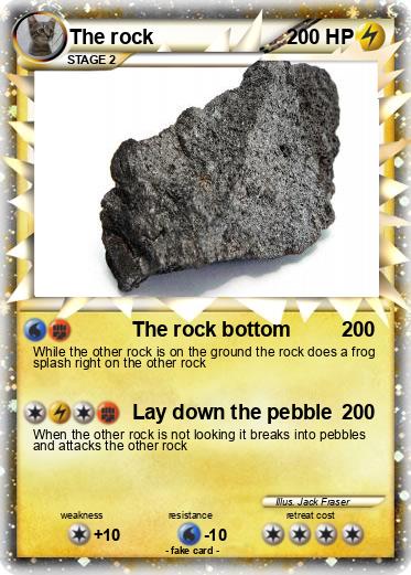 Pokemon The rock