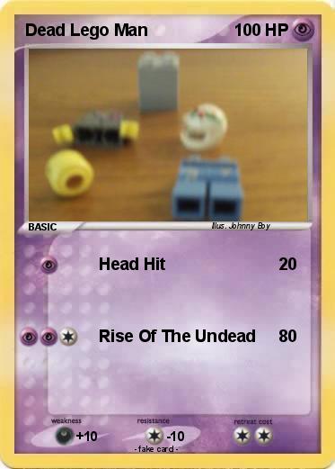 Pokemon Dead Lego Man