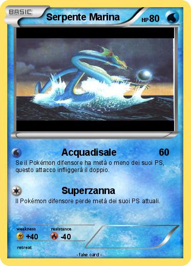 Pokemon Serpente Marina