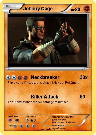Pokemon Johnny Cage
