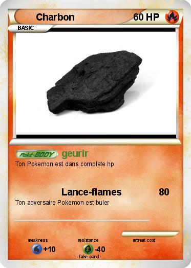 Pokemon Charbon