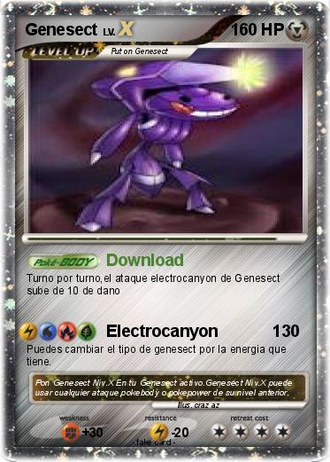 Pokemon Genesect