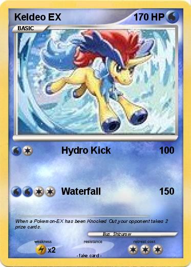 Pokemon Keldeo EX