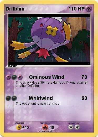 Pokemon Drifblim