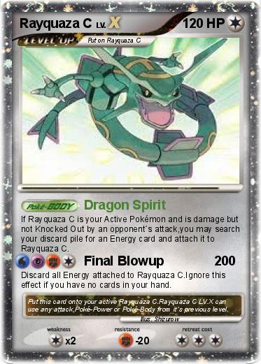Pokemon Rayquaza C