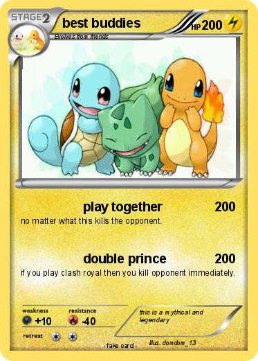 Pokemon best buddies