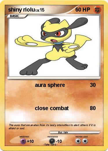 Pokemon shiny riolu