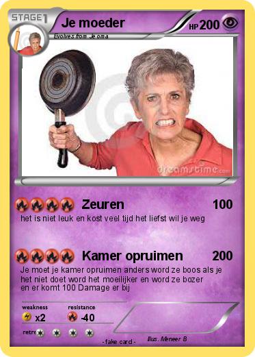 Pokemon Je moeder