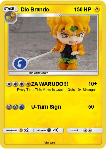Pokemon Dio Brando