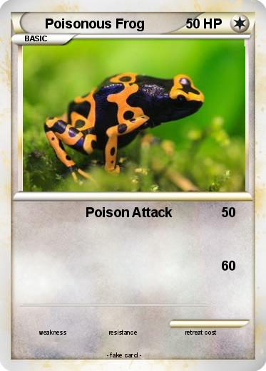 Pokemon Poisonous Frog