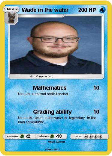 Pokemon Wade in the water