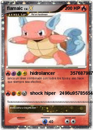 Pokemon flamaic