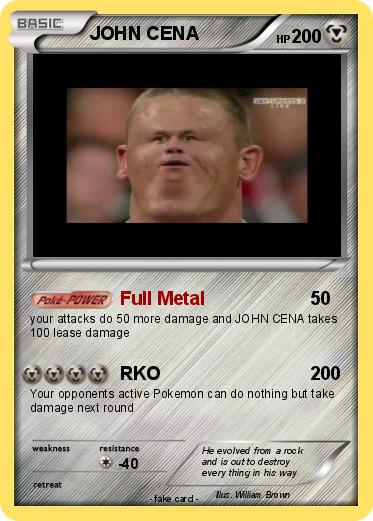 Pokemon JOHN CENA