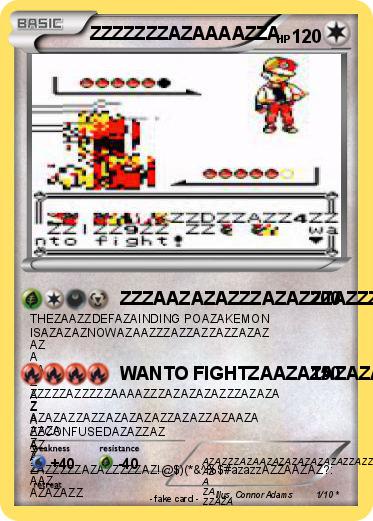 Pokemon ZZZZZZZAZAAAAZZA