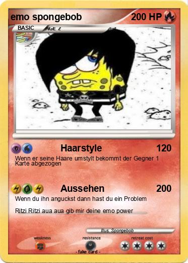 Pokemon emo spongebob