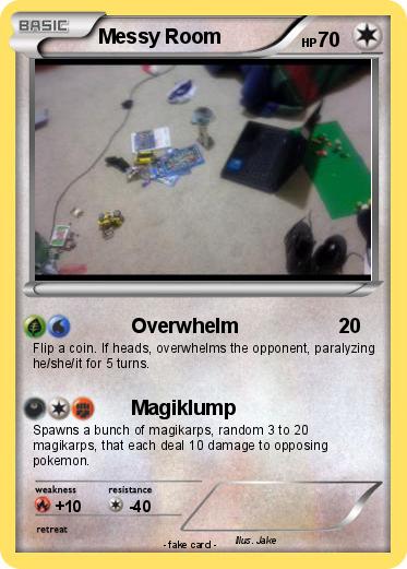 Pokemon Messy Room