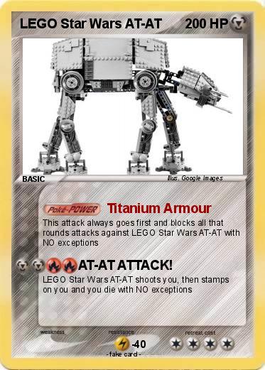 Pokemon LEGO Star Wars AT-AT