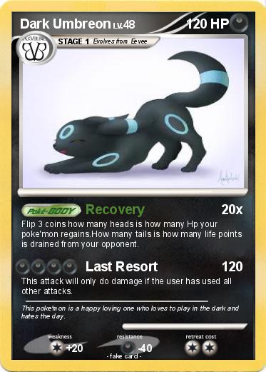 Pokemon Dark Umbreon