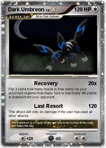 Pokemon Dark Umbreon
