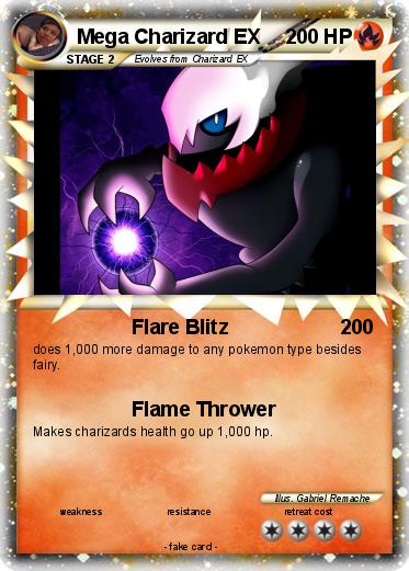 Pokemon Mega Charizard EX