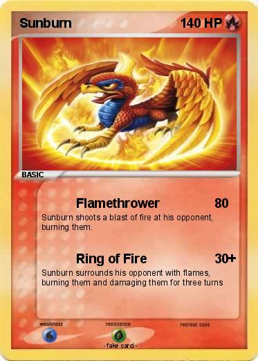 Pokemon Sunburn