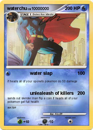Pokemon waterchu