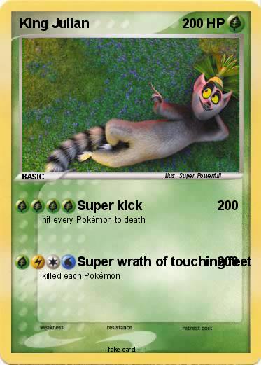 Pokemon King Julian