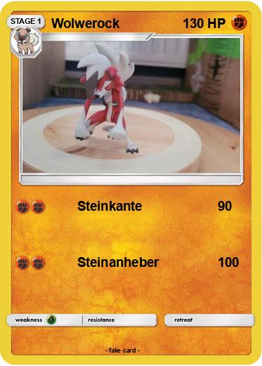 Pokemon Wolwerock