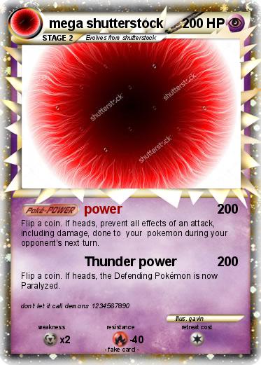 Pokemon mega shutterstock